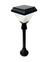30W Solar Led Çim Direği Beyaz Işık - 4