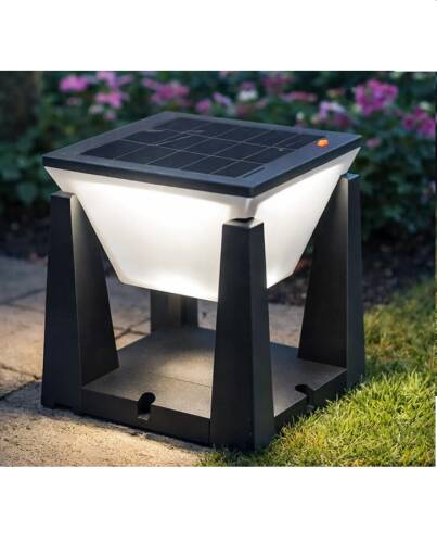 75 Watt Güneş Enerjili Solar Set Üstü Bahçe Aydınlatma Beyaz Işık - 1