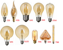 4 W A60 Top Rustik Led Ampul - 4