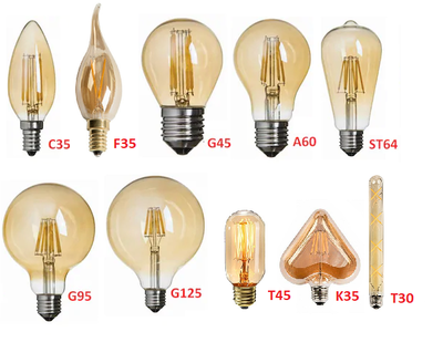 4 Watt E14 Duy Buji Rustik Led Ampul - 4