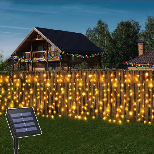 Güneş Enerjili Solar Dekoratif 3x1 Saçak Led - 1