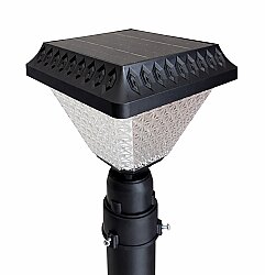 Solar Güneş Enerjili 120 cm Direkli Bahçe Armatürü 30W Beyaz Işık (Elektrik Tesisatı Gerektirmez) - 3