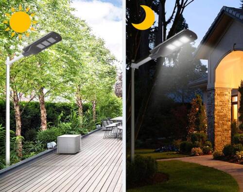Solar Güneş Enerjili 60W Sokak Armatür 6400K Beyaz Işık - 3