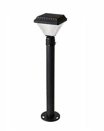 Solar Güneş Enerjili 80 cm Direkli Bahçe Armatürü 30W Beyaz Işık (Elektrik Tesisatı Gerektirmez) - 2