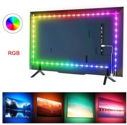 USB'li TV Arkası Şerit Led Seti 3mt - 3